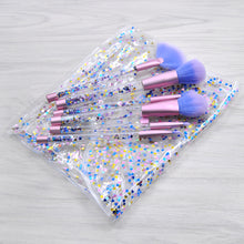 Load image into Gallery viewer, 7pc Glitter Makeup Brush Kit