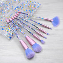 Load image into Gallery viewer, 7pc Glitter Makeup Brush Kit