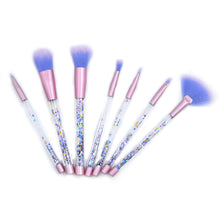 Load image into Gallery viewer, 7pc Glitter Makeup Brush Kit