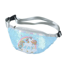 Load image into Gallery viewer, Children's Unicorn Sequin Fashion Pouch
