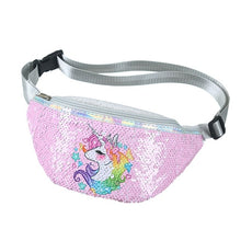 Load image into Gallery viewer, Children's Unicorn Sequin Fashion Pouch
