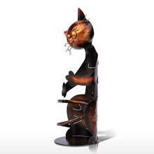 Load image into Gallery viewer, 'Cat Wine Rack Wine Holder'