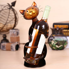 Load image into Gallery viewer, 'Cat Wine Rack Wine Holder'