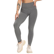 Load image into Gallery viewer, High Waist Seamless Booty Lifting Push Up Leggings