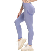 Load image into Gallery viewer, High Waist Seamless Booty Lifting Push Up Leggings