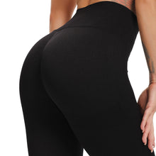 Load image into Gallery viewer, High Waist Seamless Booty Lifting Push Up Leggings