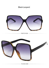 Load image into Gallery viewer, Fashion Square Oversized Sunglasses for Women