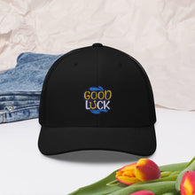 Load image into Gallery viewer, 'Good Luck' Trucker Cap
