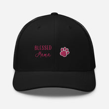 Load image into Gallery viewer, ‘Blessed Mom Pet Paw Print’ Trucker Cap