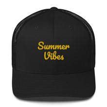 Load image into Gallery viewer, 'Summer Vibes' Unisex Trucker Cap