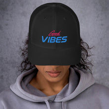Load image into Gallery viewer, 'Good Vibes' Trucker Cap