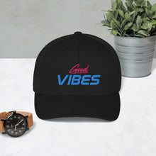 Load image into Gallery viewer, 'Good Vibes' Trucker Cap