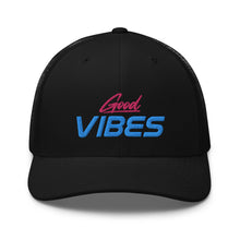 Load image into Gallery viewer, 'Good Vibes' Trucker Cap