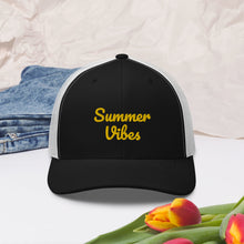 Load image into Gallery viewer, 'Summer Vibes' Unisex Trucker Cap