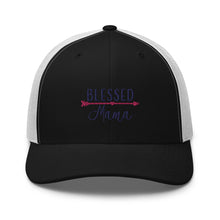 Load image into Gallery viewer, ‘Blessed Mama’ Trucker Cap
