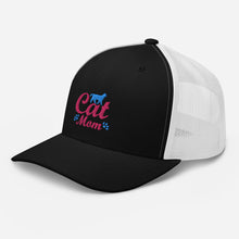 Load image into Gallery viewer, 'Cat Mom' Trucker Cap