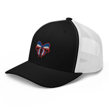 Load image into Gallery viewer, 'Red, White, & Blue Bow' Trucker Cap