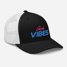 Load image into Gallery viewer, 'Good Vibes' Trucker Cap