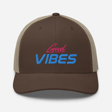 Load image into Gallery viewer, 'Good Vibes' Trucker Cap