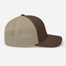 Load image into Gallery viewer, ‘Powered By Cats & Coffee’ Trucker Cap