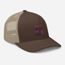 Load image into Gallery viewer, ‘Powered By Cats & Coffee’ Trucker Cap