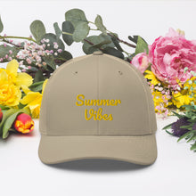 Load image into Gallery viewer, 'Summer Vibes' Unisex Trucker Cap