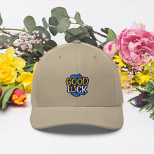 Load image into Gallery viewer, 'Good Luck' Trucker Cap