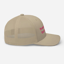 Load image into Gallery viewer, 'Powered By Cats & Cola Paw Print' Trucker Cap