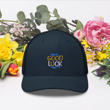 Load image into Gallery viewer, 'Good Luck' Trucker Cap