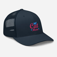 Load image into Gallery viewer, 'Cat Mom' Trucker Cap