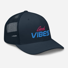 Load image into Gallery viewer, 'Good Vibes' Trucker Cap