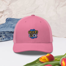 Load image into Gallery viewer, 'Good Luck' Trucker Cap