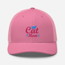 Load image into Gallery viewer, 'Cat Mom' Trucker Cap