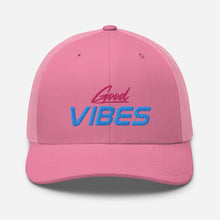 Load image into Gallery viewer, 'Good Vibes' Trucker Cap