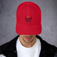 Load image into Gallery viewer, 'Beach Time' Trucker Cap