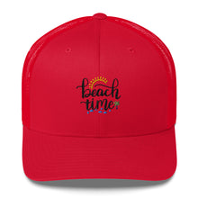 Load image into Gallery viewer, 'Beach Time' Trucker Cap