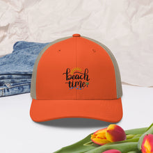 Load image into Gallery viewer, 'Beach Time' Trucker Cap