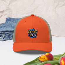Load image into Gallery viewer, 'Good Luck' Trucker Cap