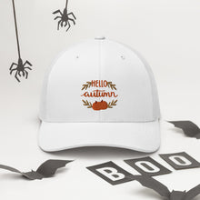 Load image into Gallery viewer, 'Hello Autumn Pumpkin' Trucker Cap