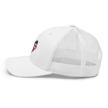 Load image into Gallery viewer, 'Red, White, & Blue Bow' Trucker Cap