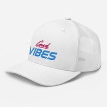 Load image into Gallery viewer, 'Good Vibes' Trucker Cap