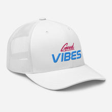 Load image into Gallery viewer, 'Good Vibes' Trucker Cap