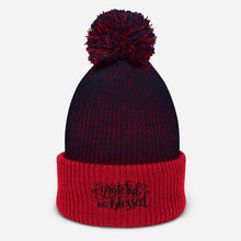 Load image into Gallery viewer, 'Grateful & Blessed' Pom-Pom Beanie