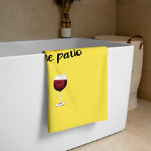 Load image into Gallery viewer, 'I'm Outdoorsy - I Drink Wine On The Patio' Towel