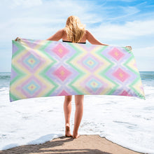 Load image into Gallery viewer, 'Pastel Rainbow Vibrance' Towel