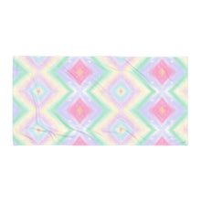 Load image into Gallery viewer, 'Pastel Rainbow Vibrance' Towel