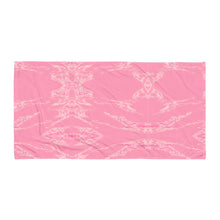 Load image into Gallery viewer, 'Pretty In Pink Marble Print' Towel