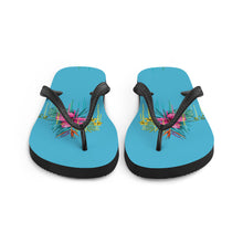 Load image into Gallery viewer, 'Hibiscus Flower Power' Flip-Flops