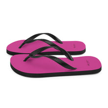 Load image into Gallery viewer, 'Pink with Lulu's Luxuries' Flip-Flops