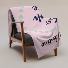 Load image into Gallery viewer, 'Be My Valentine - So Much Love' Throw Blanket